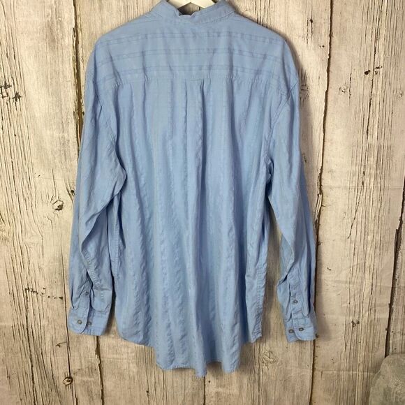 The Territory Ahead Silk Cotton Blend Long Sleeve Button Down Size XL  143 - Picture 6 of 9